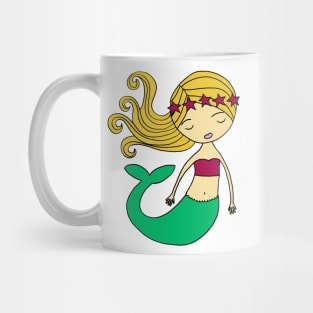 mermaid girl Mug